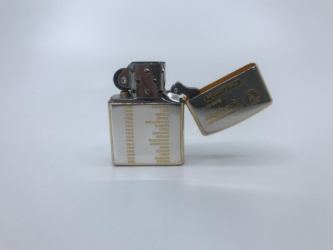 As is For Parts FIFA WORD CUP 2002 ZIPPO Lighter Limited Edition