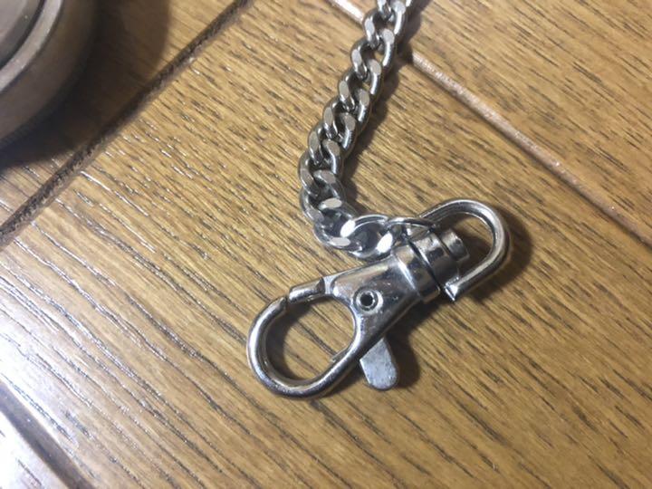 As is For Parts ZIPPO chronograph quartz metal stainless steel