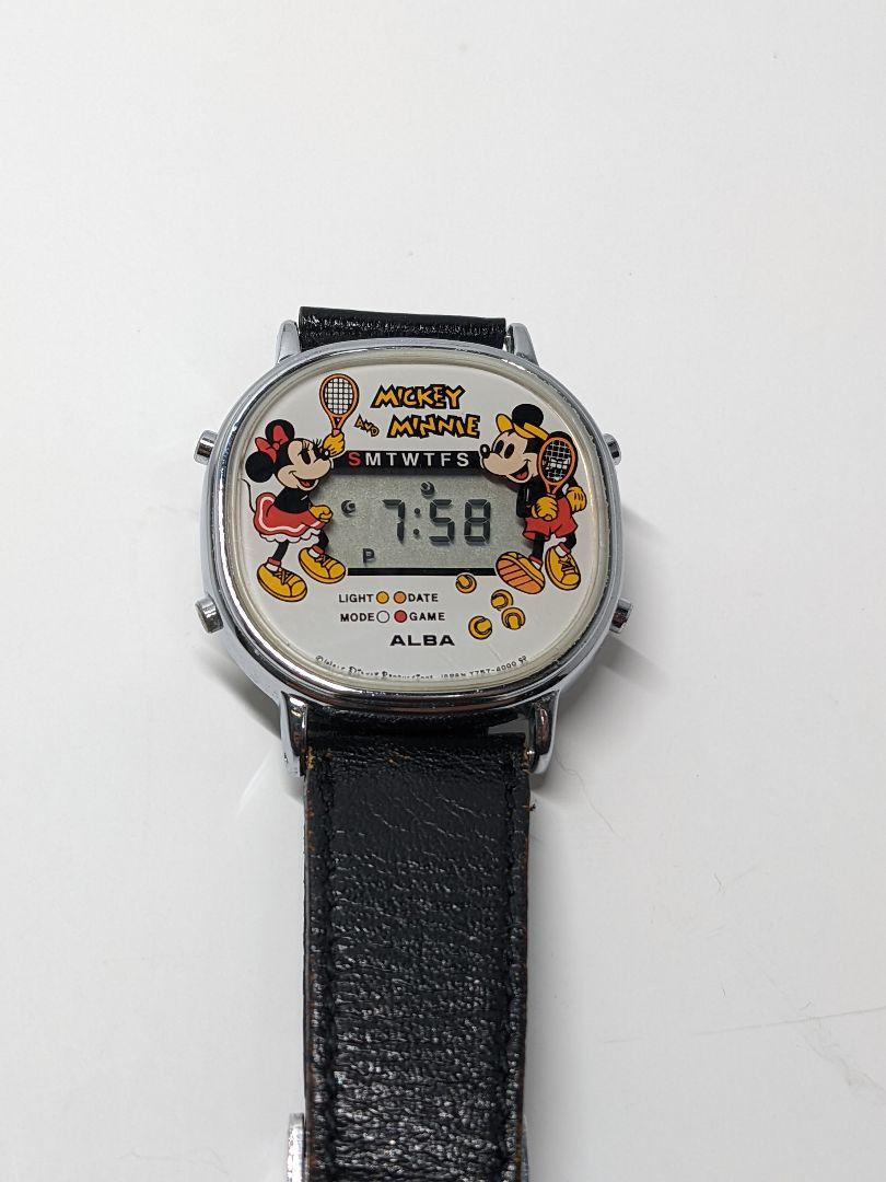 As is For Parts 80's  Alba Mickey Mouse digital watch