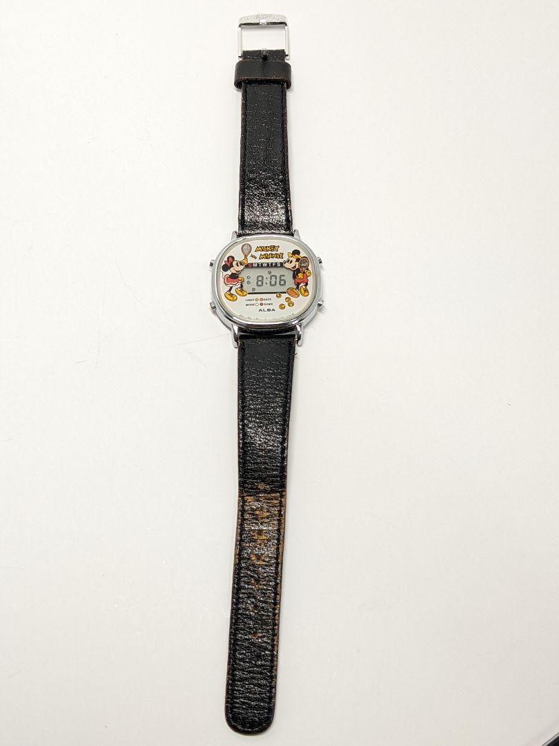 As is For Parts 80's  Alba Mickey Mouse digital watch