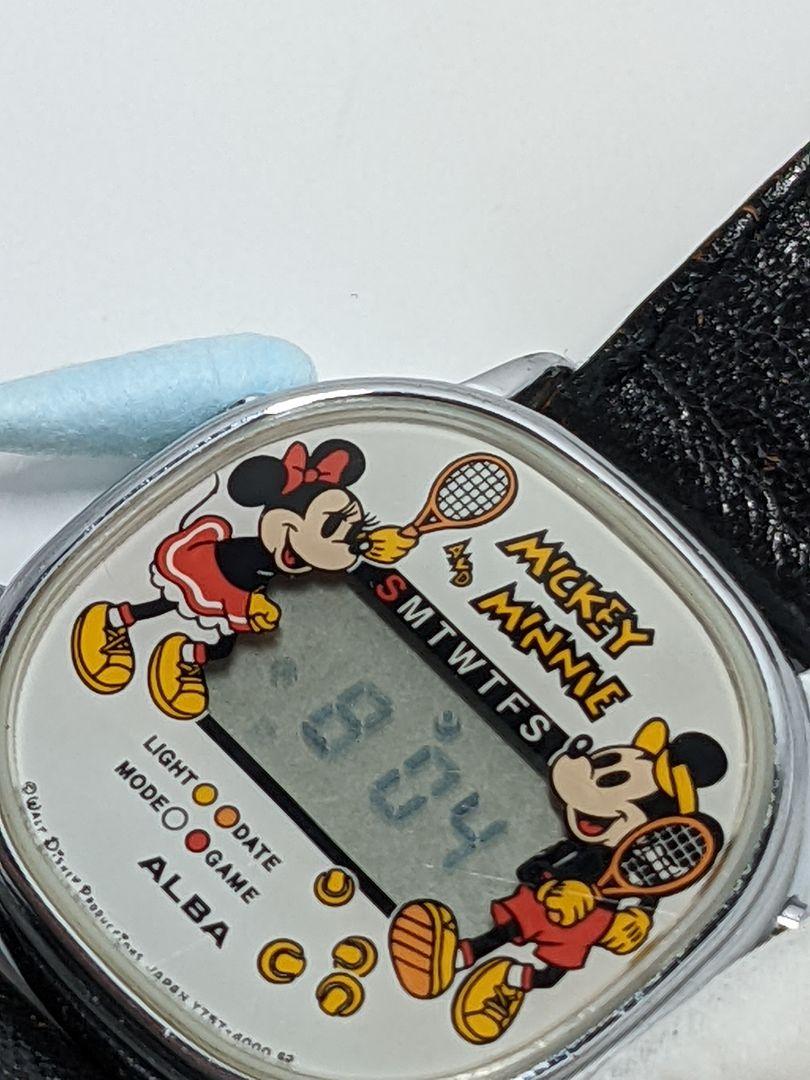 As is For Parts 80's  Alba Mickey Mouse digital watch
