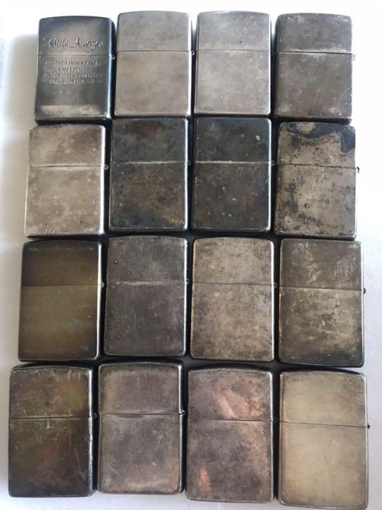 As is For Parts ZIPPO 16 items sold in bulk
