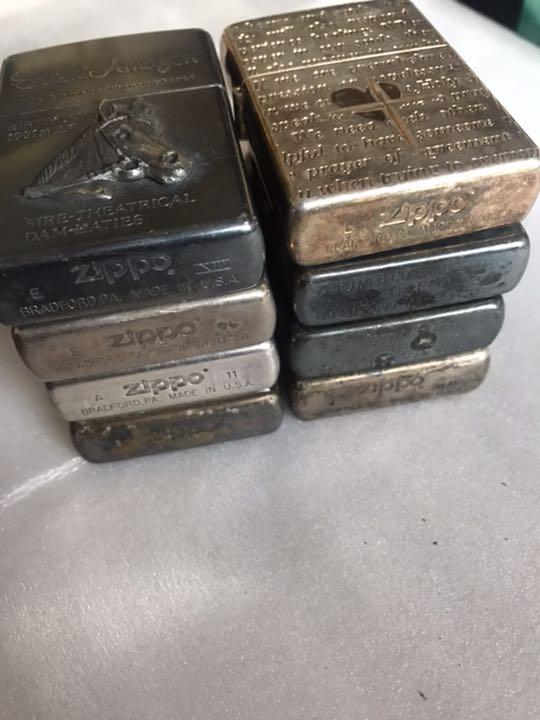 As is For Parts ZIPPO 16 items sold in bulk