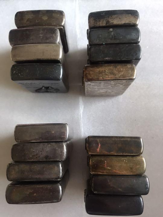 As is For Parts ZIPPO 16 items sold in bulk
