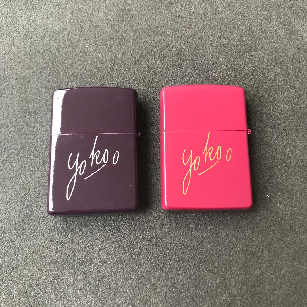 As is For Parts 1998 Zippo Tadanori Yokoo Musashi and Kojiro 2-piece set unused