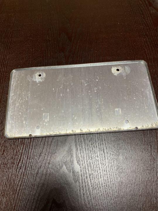 US car license plate