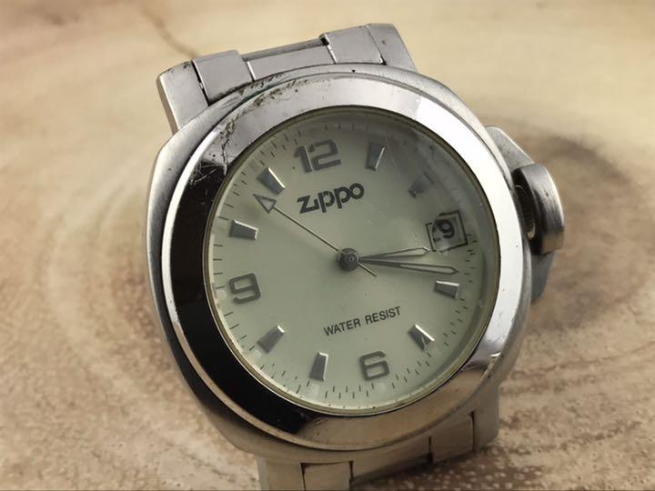 As is For Parts analog clock silver movement quartz battery