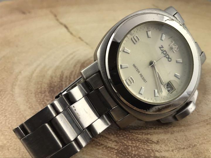 As is For Parts analog clock silver movement quartz battery