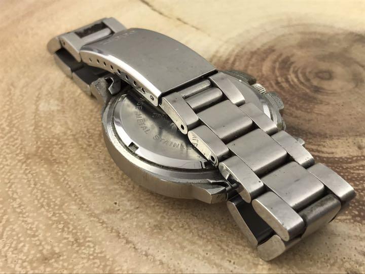 As is For Parts analog clock silver movement quartz battery
