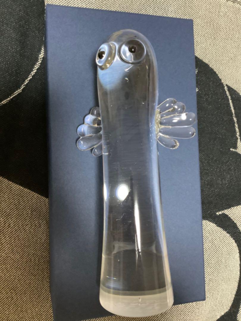 Moomin Moominvalley Park Nyoronyoro Glass Object