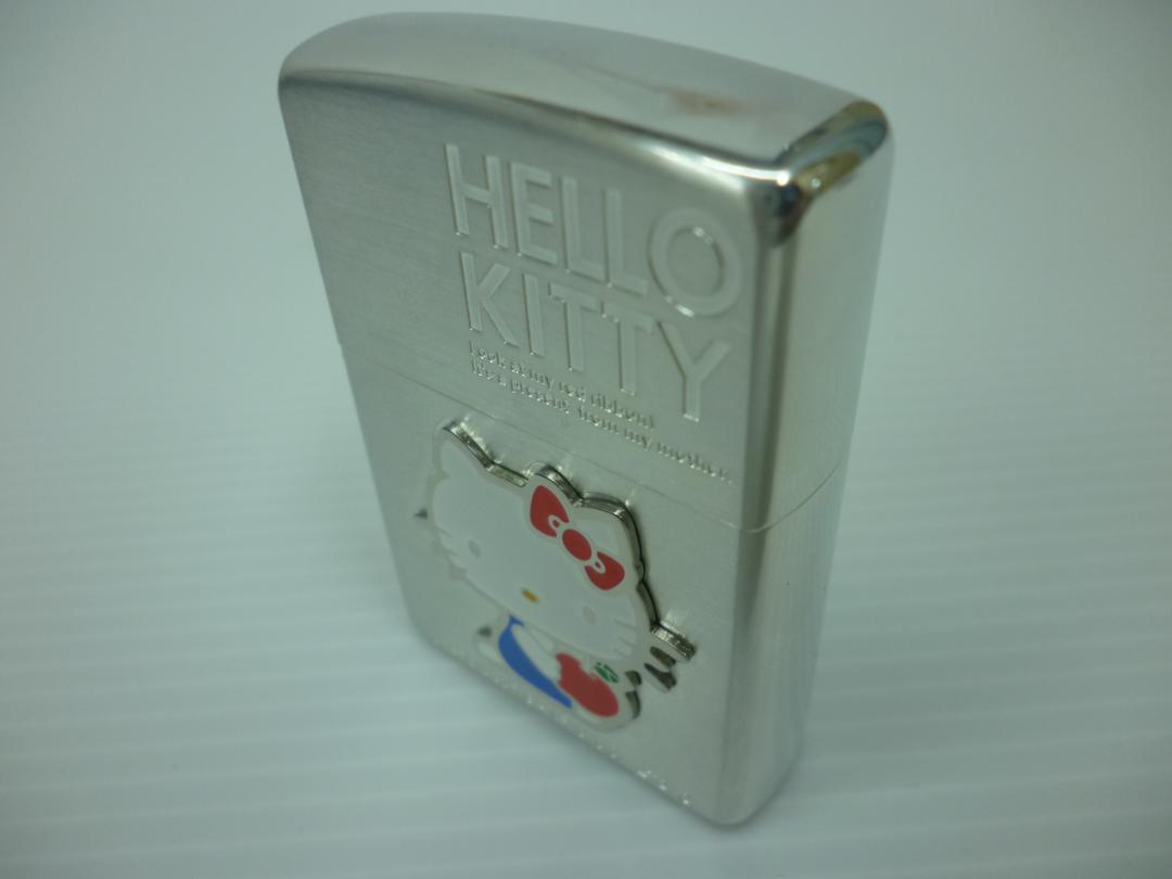 As is for parts ZIPPOライター　ハローキティ　シルバー　アクリルケース