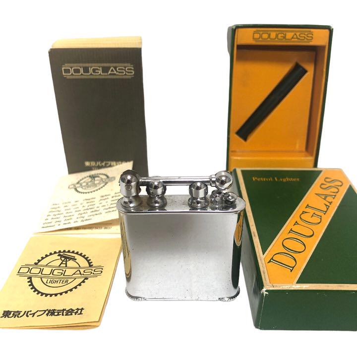 As is For Parts Douglas Douglass oil lighter DCP-01 w/box